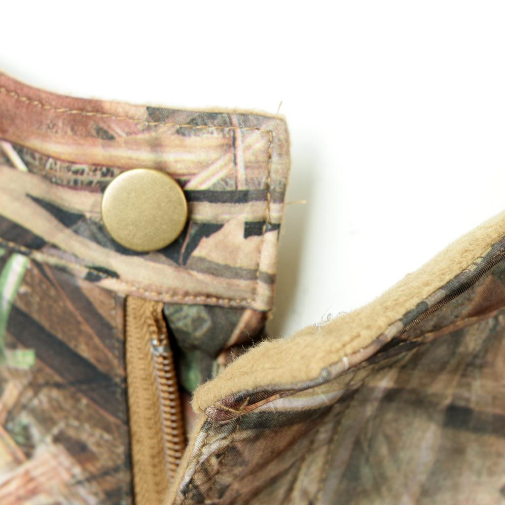 Bionic Camouflage Hunting Clothes Leaf Waterproof Jacket + Pants Suit M