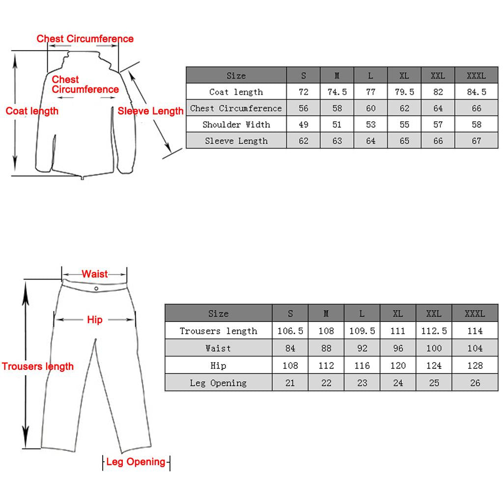 Bionic Camouflage Hunting Clothes Leaf Waterproof Jacket + Pants Suit M