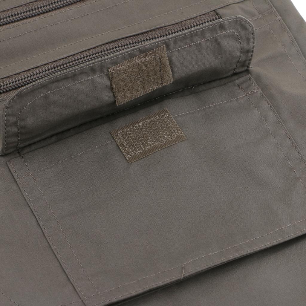 Men's Multi Pocket Outdoor Fishing Traveler Photography Vest Jacket XXXL