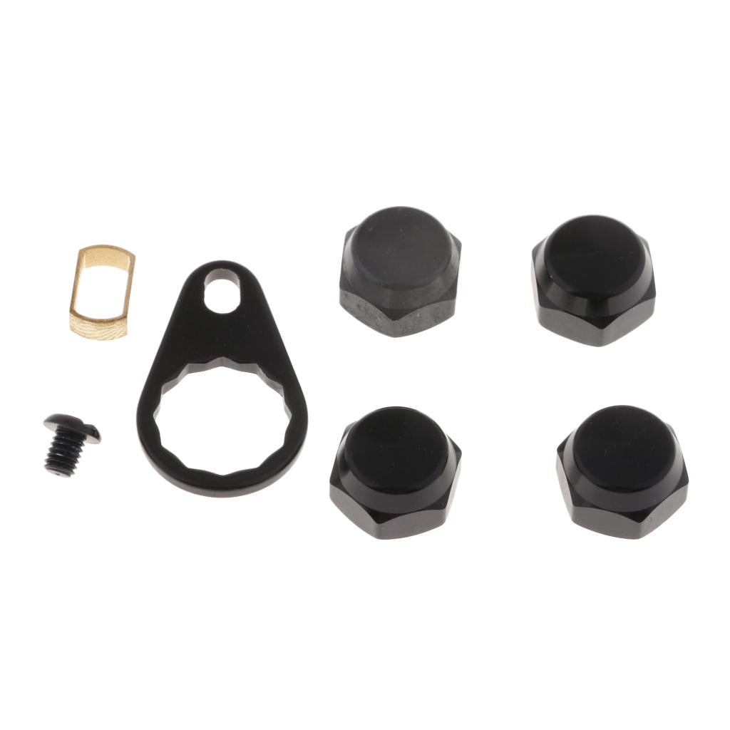 Power Fishing Reel Handle with Knob Baitcasting Reel Handle Rocker Arm Gold