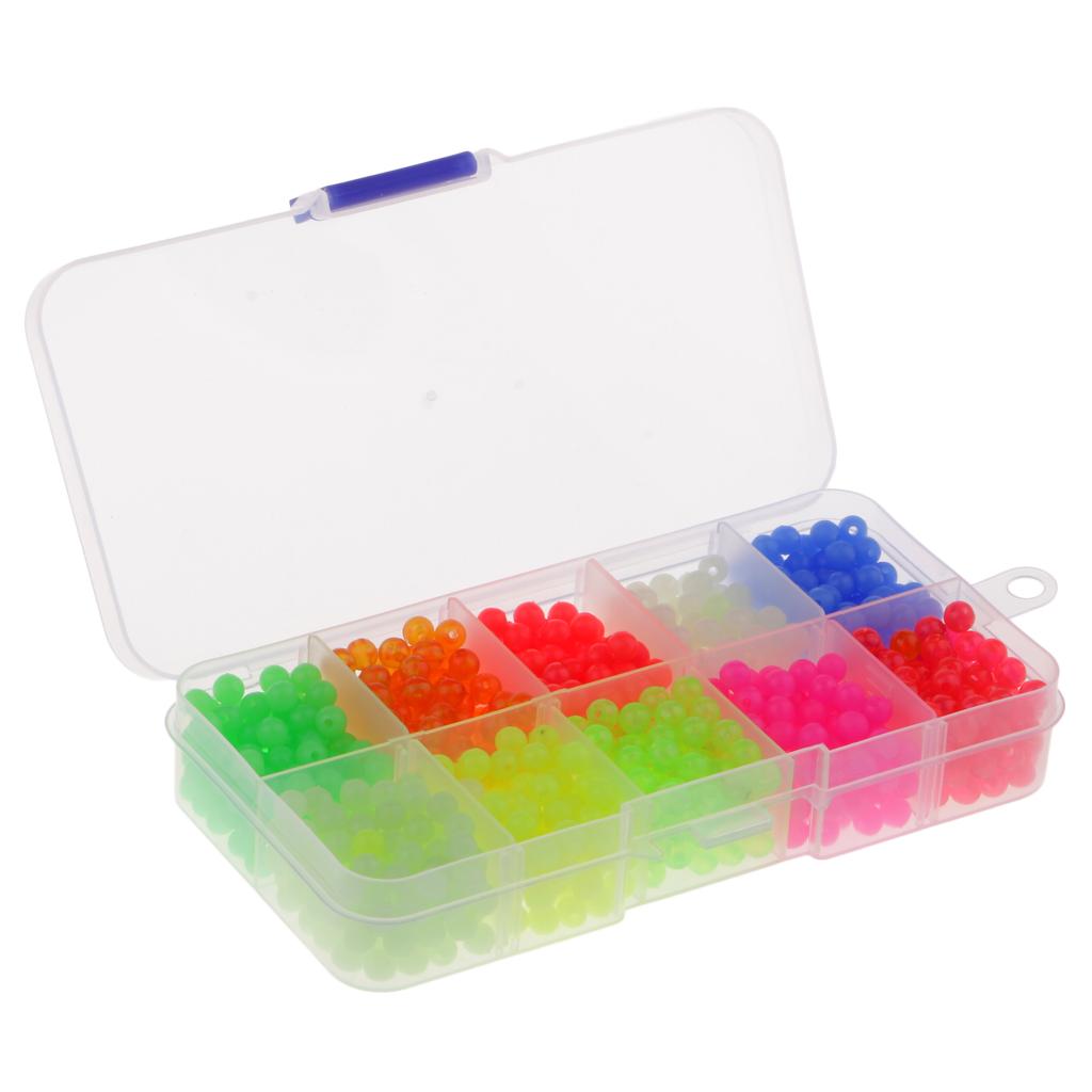 1000 Pieces Multicolor Fishing Floating Beads Float Stopper Float Tackles