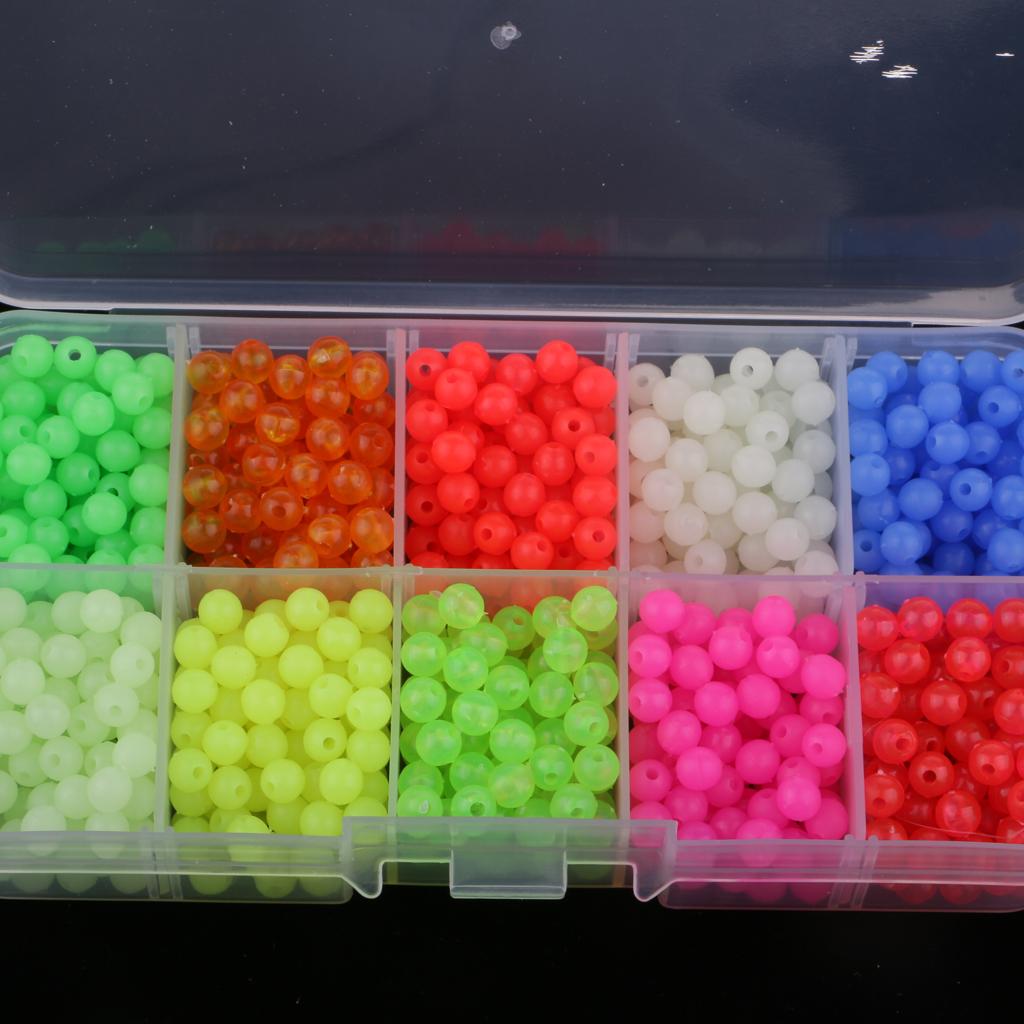 1000 Pieces Multicolor Fishing Floating Beads Float Stopper Float Tackles
