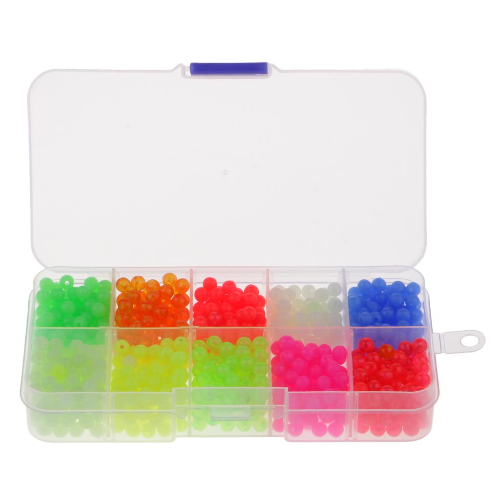 1000 Pieces Multicolor Fishing Floating Beads Float Stopper Float Tackles