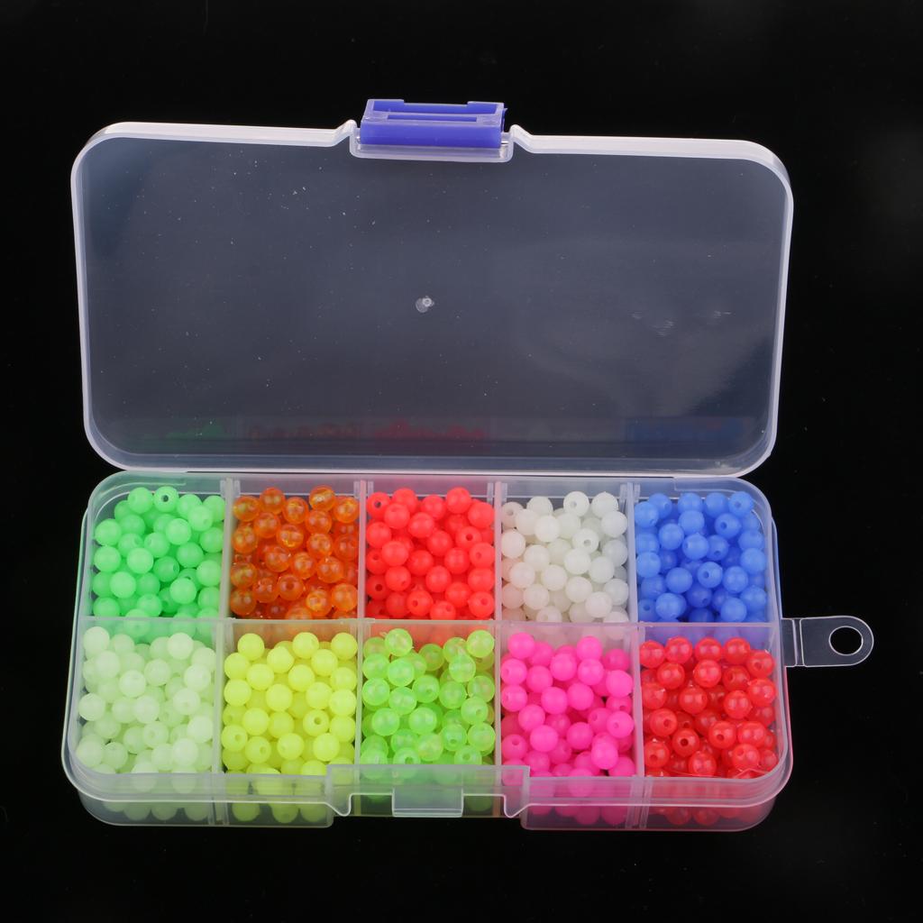 1000 Pieces Multicolor Fishing Floating Beads Float Stopper Float Tackles