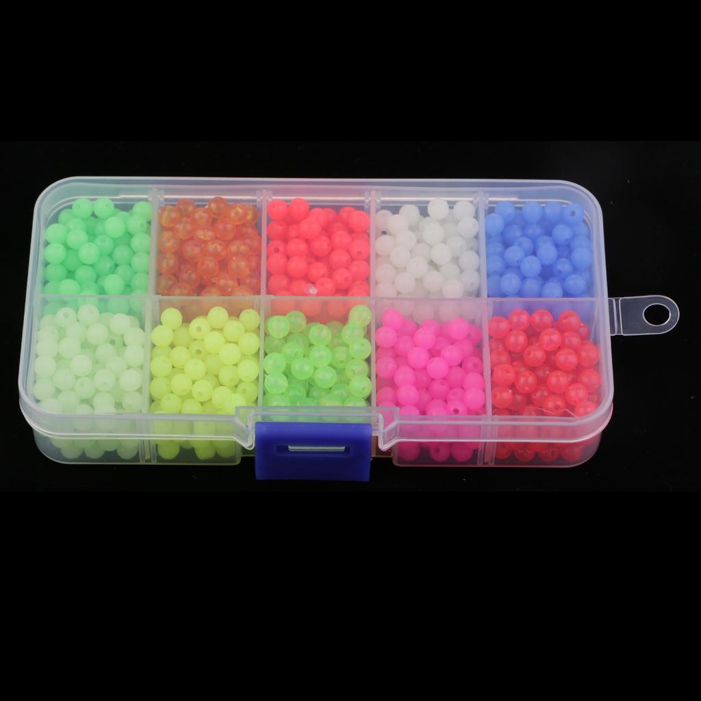 1000 Pieces Multicolor Fishing Floating Beads Float Stopper Float Tackles
