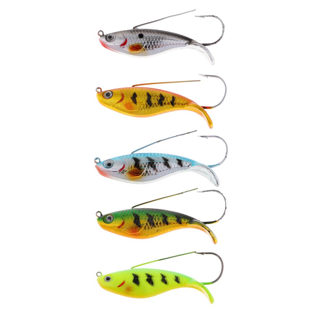 Hard Fishing Lure Swimbait Artificial Baits Crankbait 8.5cm 21.2g  Color A