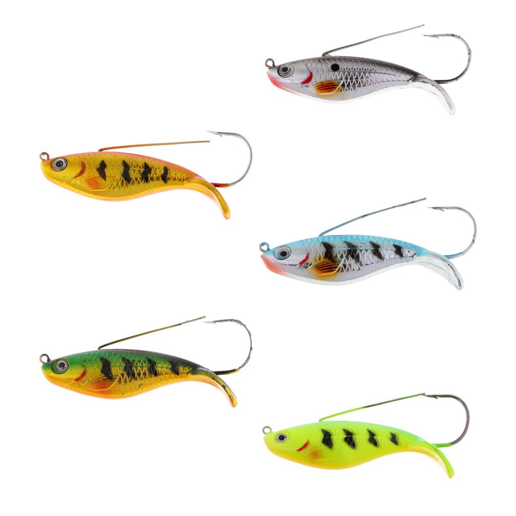 Hard Fishing Lure Swimbait Artificial Baits Crankbait 8.5cm 21.2g  Color A