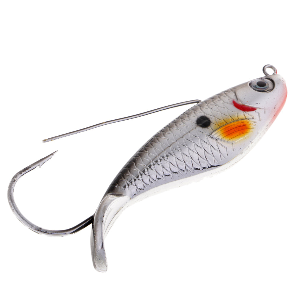 Hard Fishing Lure Swimbait Artificial Baits Crankbait 8.5cm 21.2g  Color E