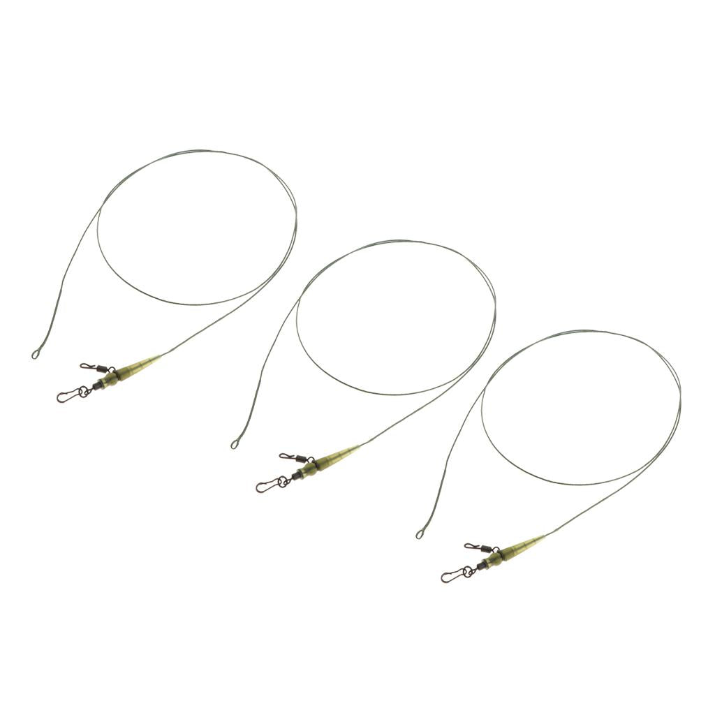 Carp Fishing Hair Rig with Clip Swivel Carp Rig Fishing Tackle 004