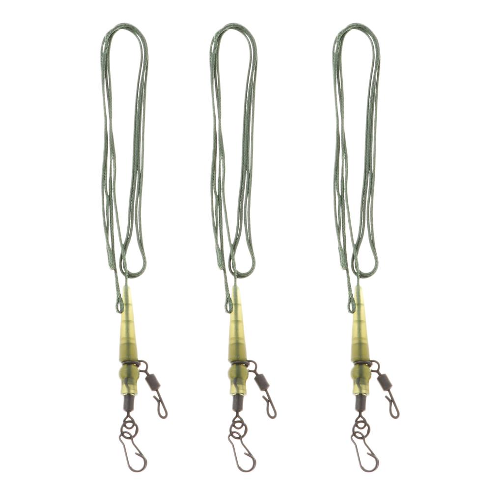 Carp Fishing Hair Rig with Clip Swivel Carp Rig Fishing Tackle 004