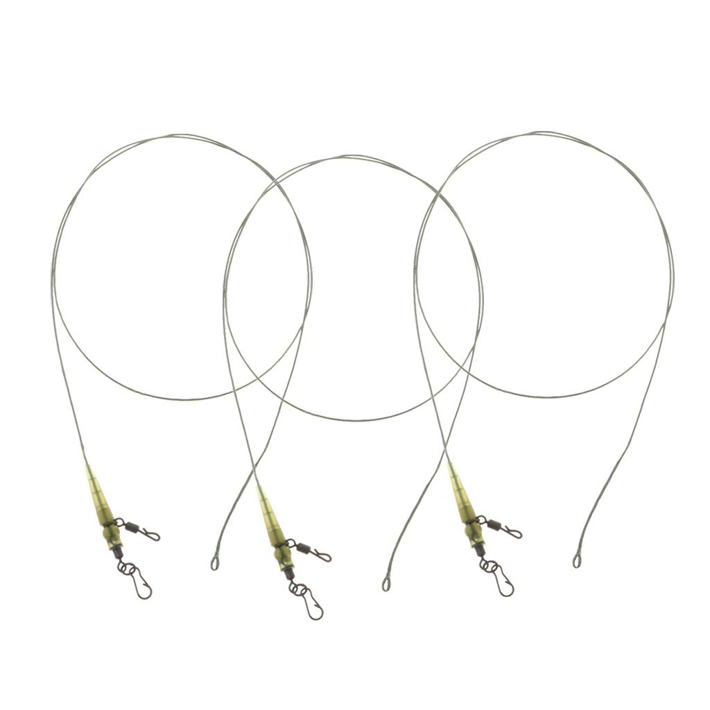 Carp Fishing Hair Rig with Clip Swivel Carp Rig Fishing Tackle 004