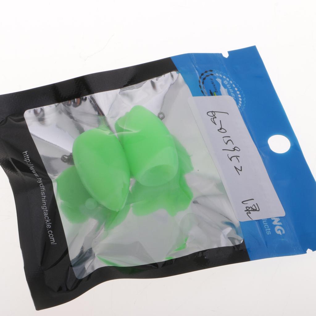 2pcs Bombarda Floats - Carp Coarse Trout Bass Sea Lure Fishing Tackle Green