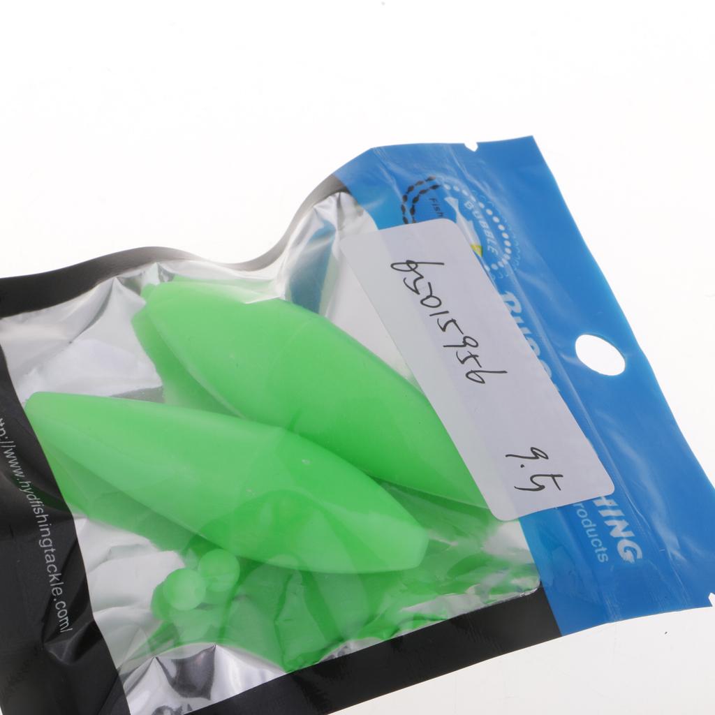 3x2pcs Bombarda Floats Carp Coarse Trout Bass Sea Lure Fishing Tackle 9.5g
