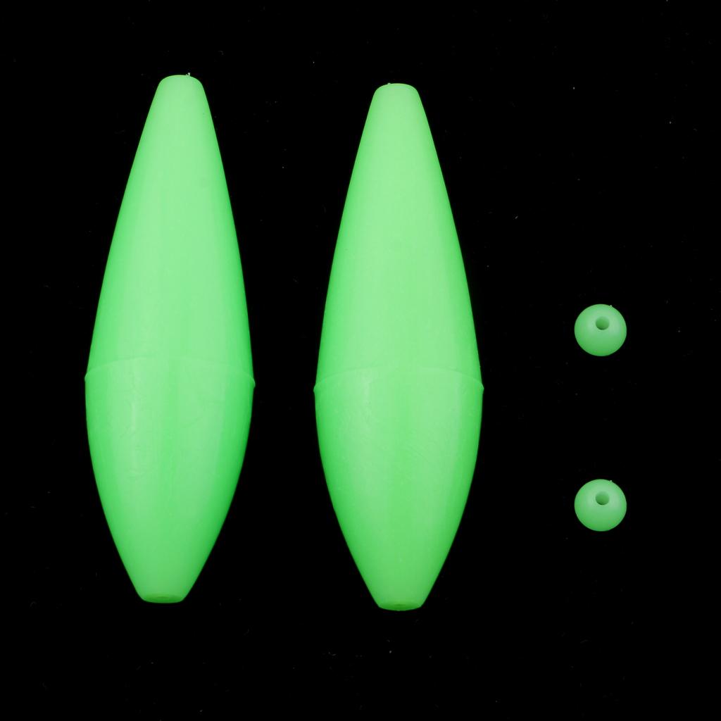 2x2pcs Bombarda Floats Carp Coarse Trout Bass Sea Lure Fishing Tackle 9.5g