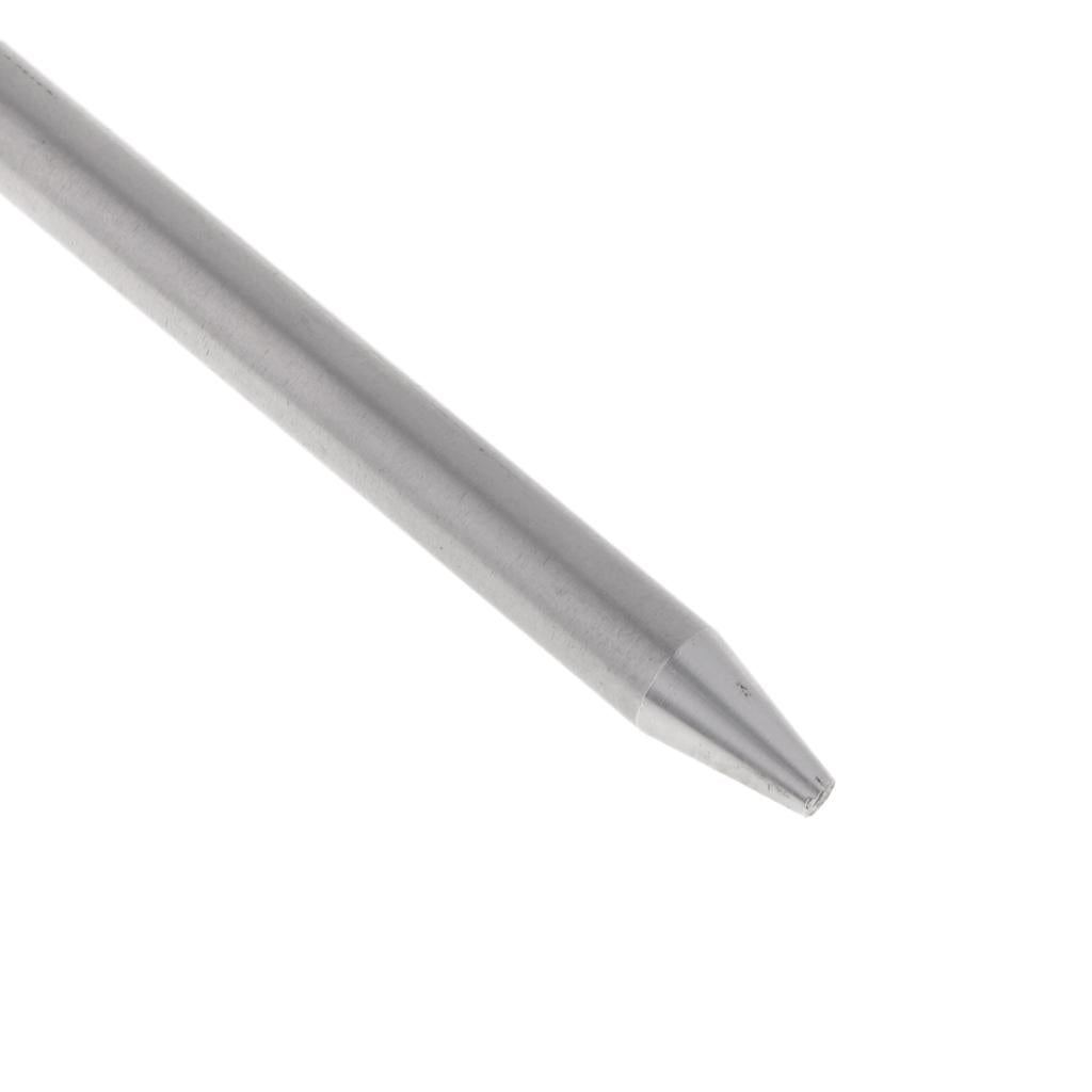 Stainless Steel Fishing Rod Pole Stand Bracket Ground Insert Holder 15mm