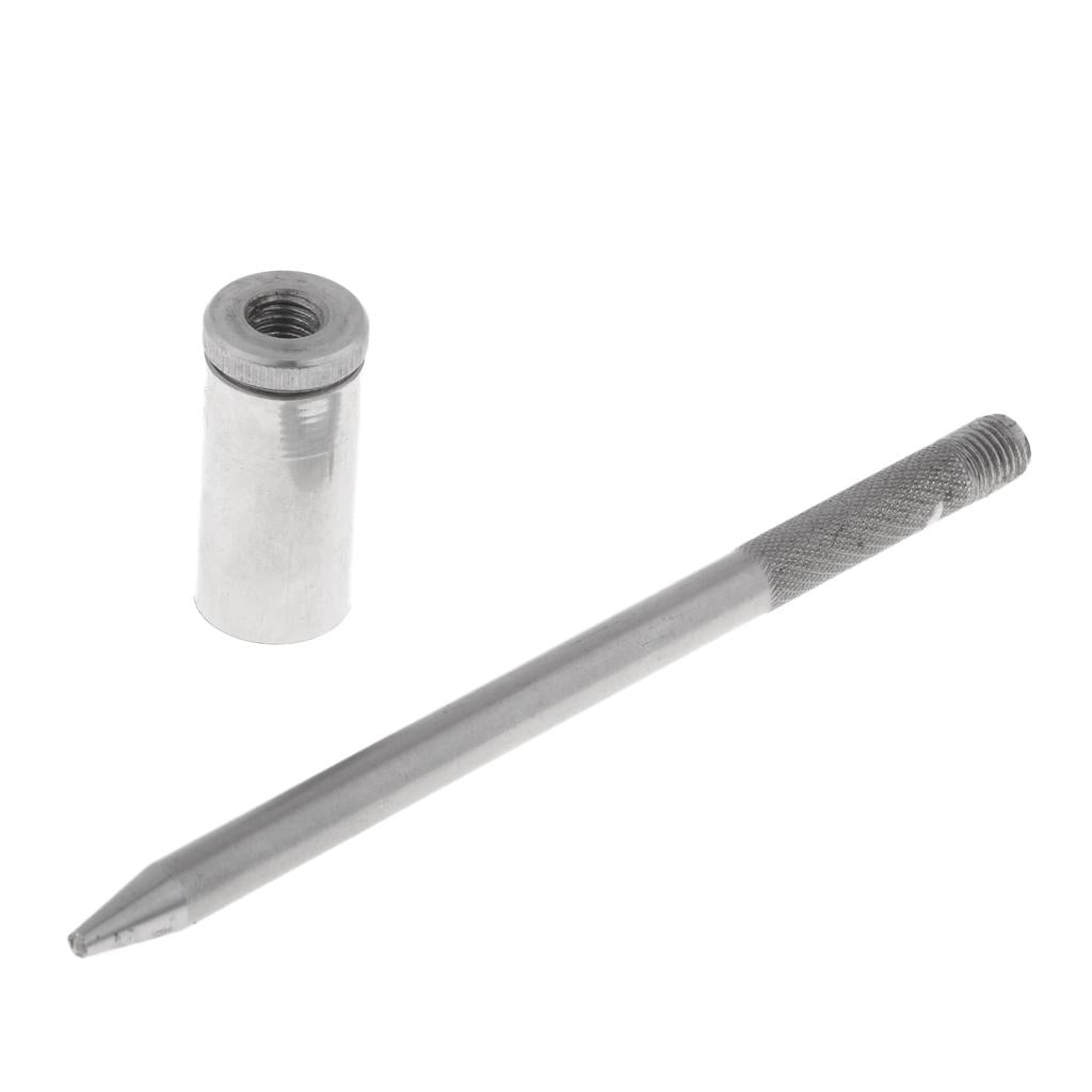 2xStainless Steel Fishing Rod Pole Stand Bracket Ground Insert Holder 15mm