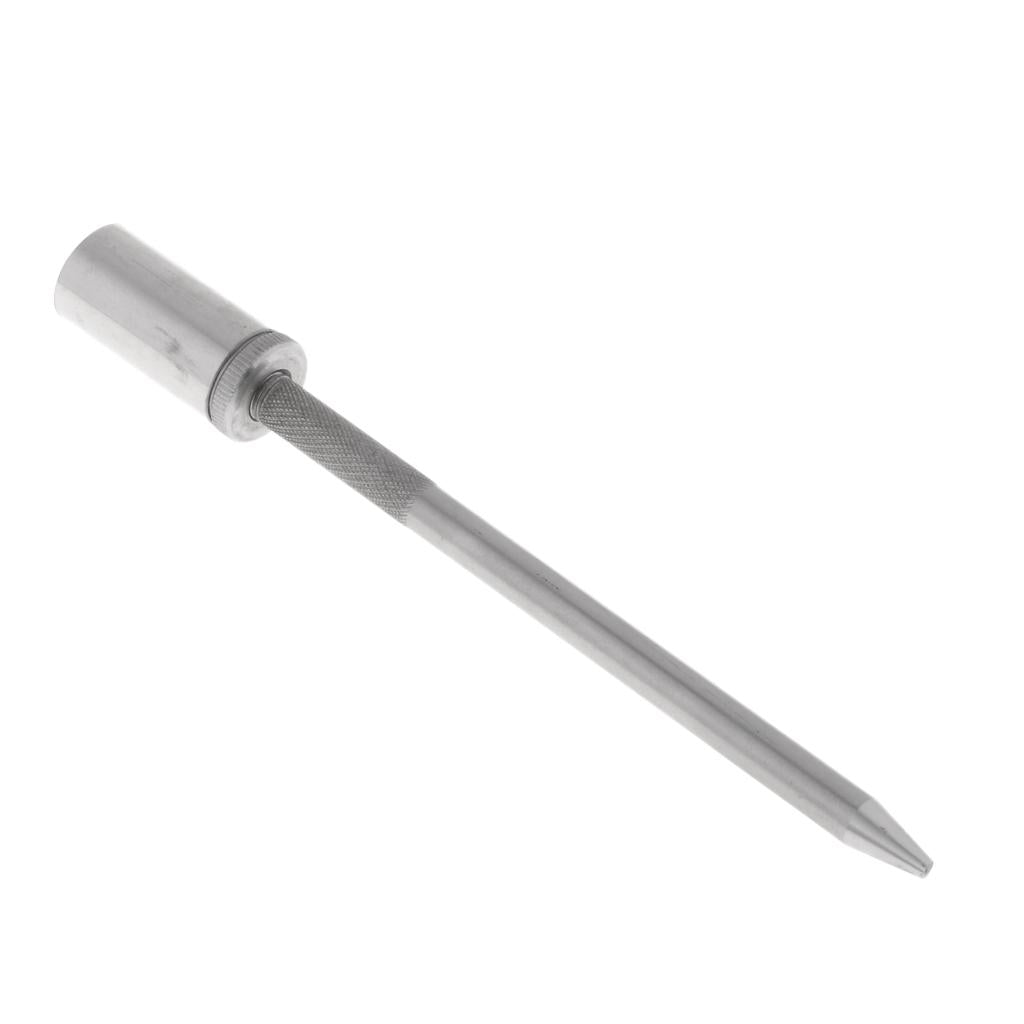 Stainless Steel Fishing Rod Pole Stand Bracket Ground Insert Holder 15mm