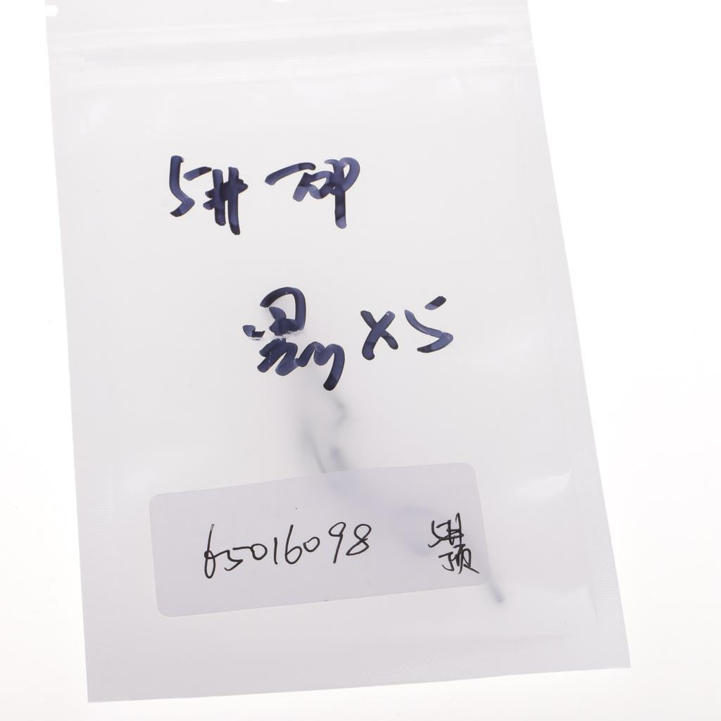 5pcs Fishing Rod Guides Tips Top Eye Rings DIY Pole Repair Kits Rod Building