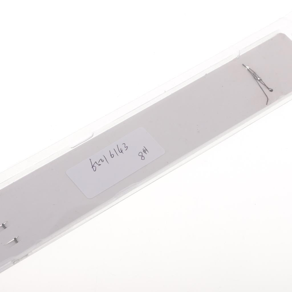 3pcs Ready Tied Carp Fishing Rigs - Barbed Hook Assembled Rigs Hook Size 8