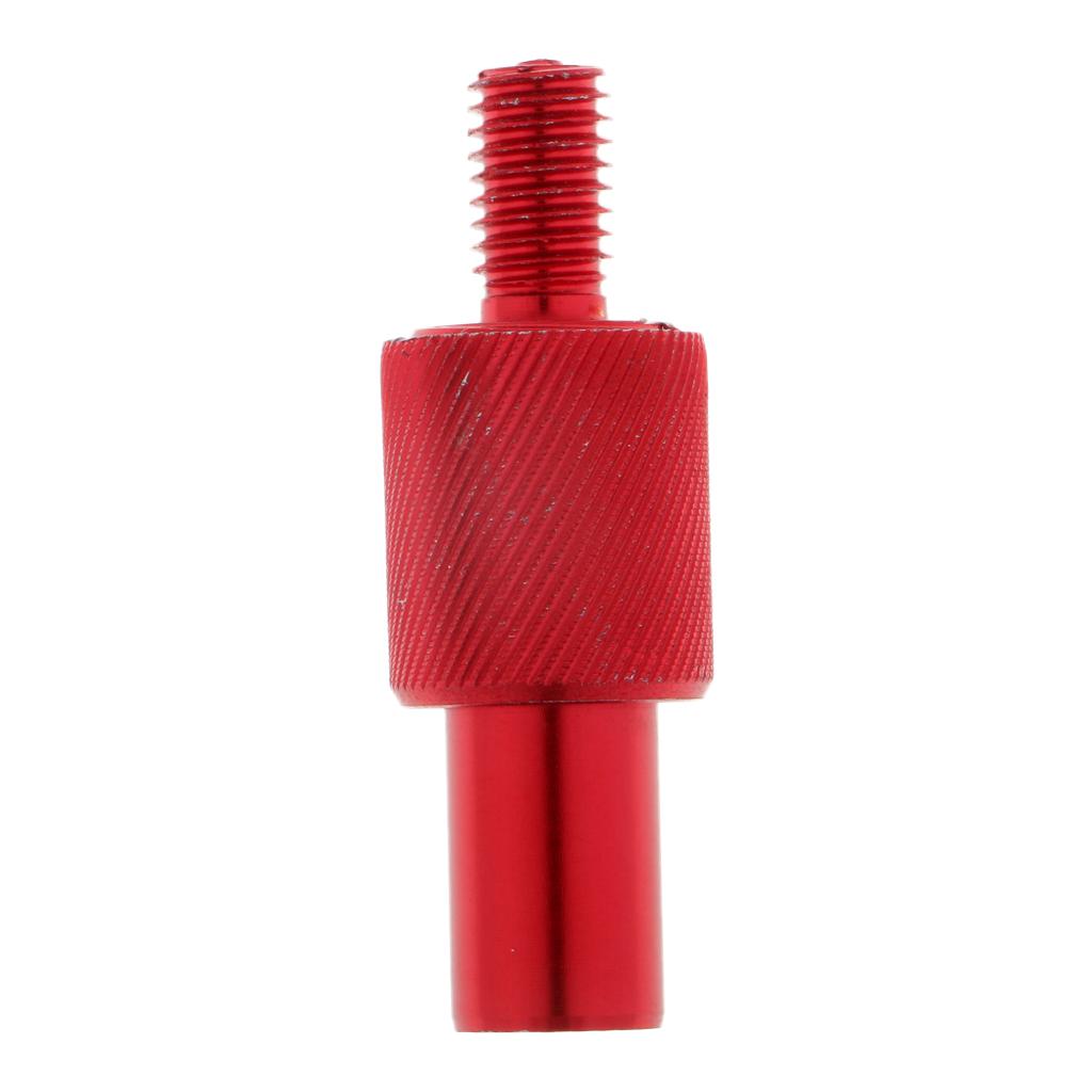 3xFishing Landing Net Connector Fishing Rod Thread Quick Release Adapter Red