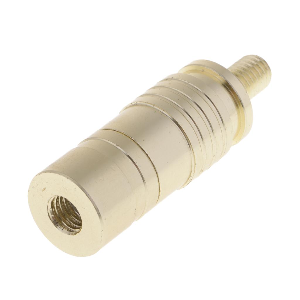 Harpoon Rod Dip Net Thread Adapter Fishing Connector Male Thread 8mm Golden