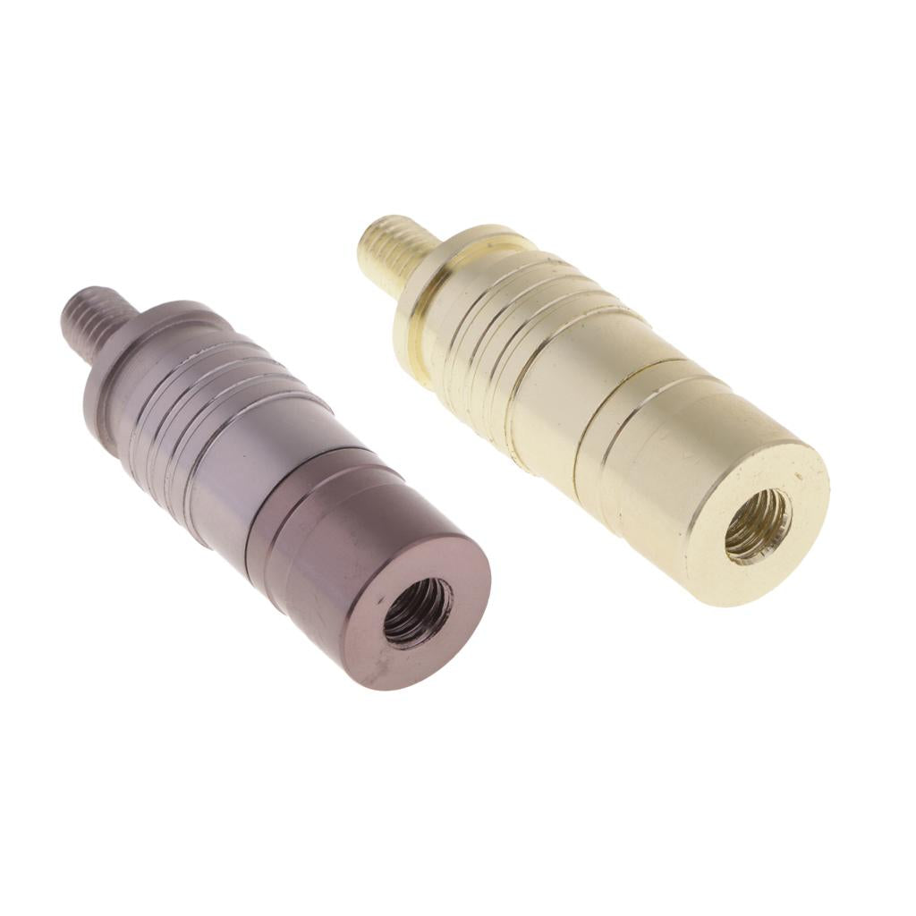 Harpoon Rod Dip Net Thread Adapter Fishing Connector Male Thread 8mm Golden