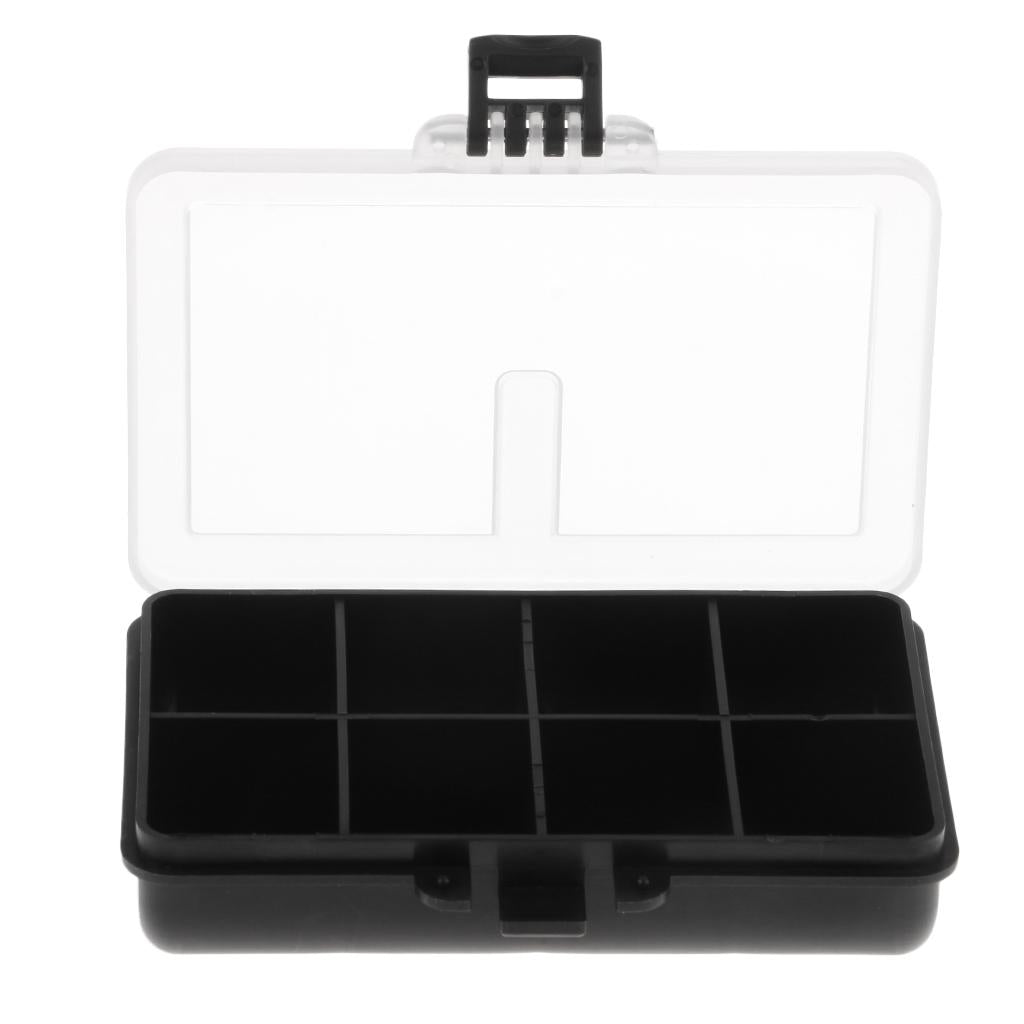 3x8 Compartments Waterproof Plastic Fishing Lures Baits Hook Tackle Box Case