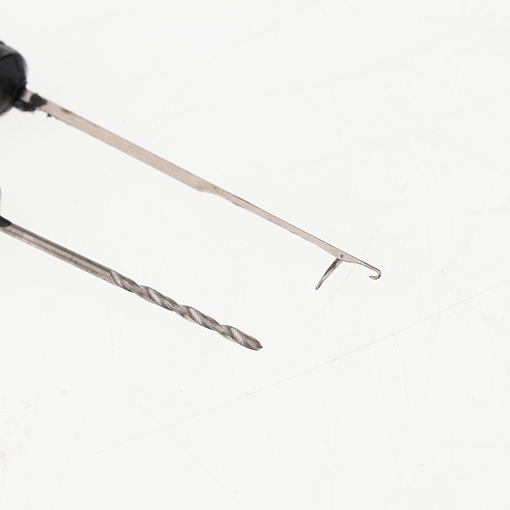 2xBaiting Needle Tool Fishing Boilie Bait Needle and Drill for Carp Hair Rigs