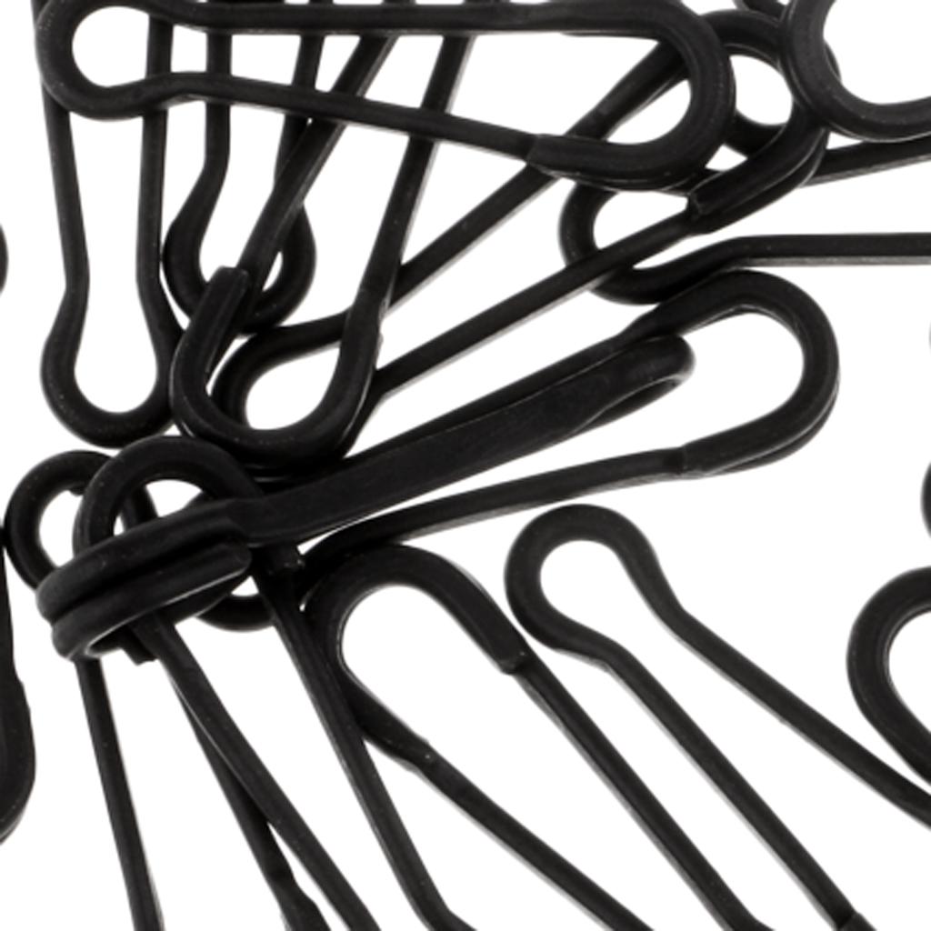 5x25pcs Fishing Snap Swivel Hook Hawaii Snap Bass Fishing Connector L