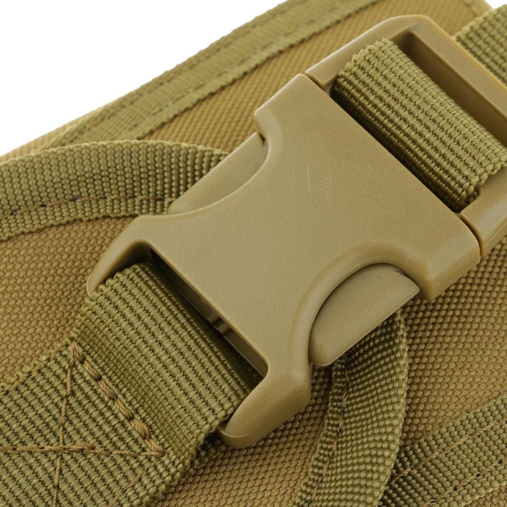 Multi Function Outdoor Sports Tactical Pockets Mobile Phone Bag Mud Color