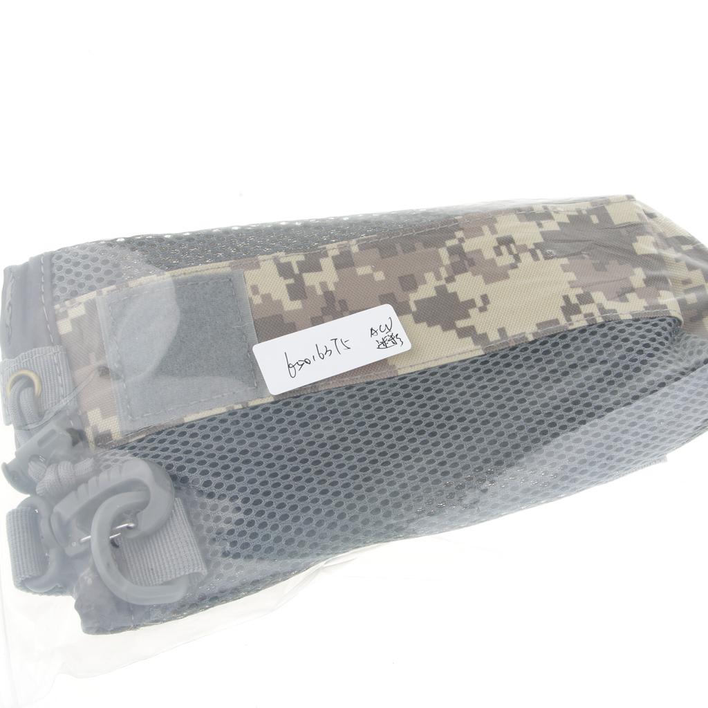 Foldable Drawstring Water Bottles Pouch Bag Holder Carrier ACU