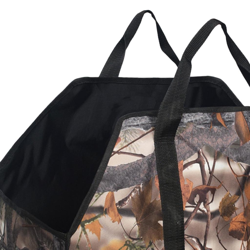 Heavy Duty Water Resistant Oxford Firewood Log Carrier Wood Holder Bag