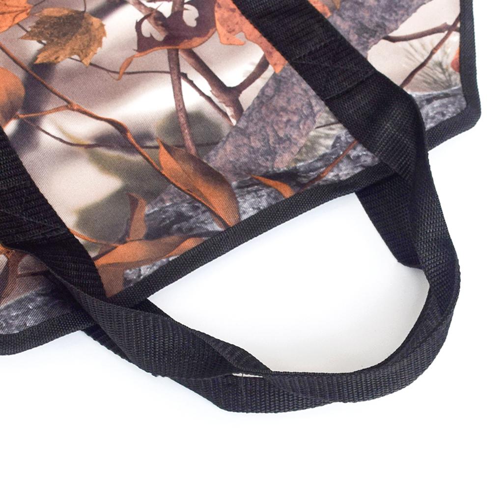 Heavy Duty Water Resistant Oxford Firewood Log Carrier Wood Holder Bag
