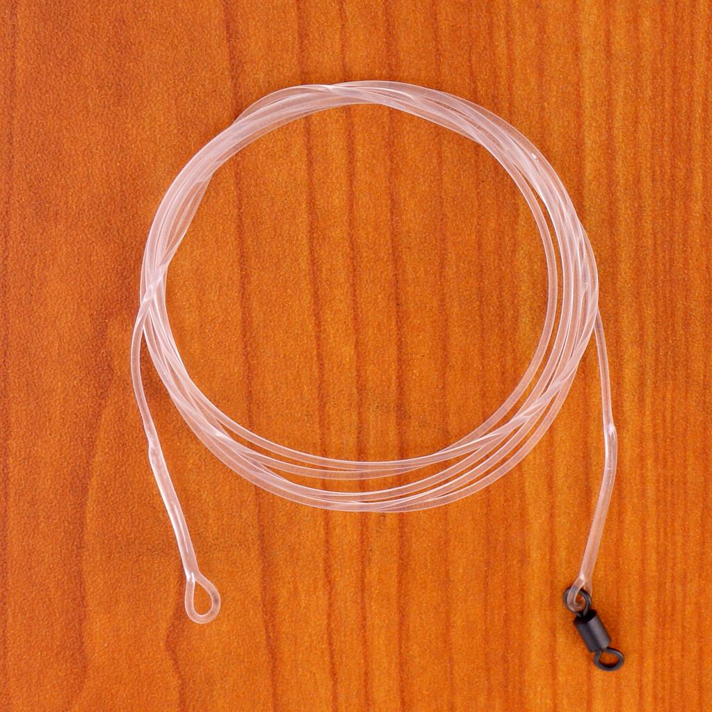 Carp Fishing Leader Line 1m Monofilament Leader Carp Link Fishing Rigs Clear