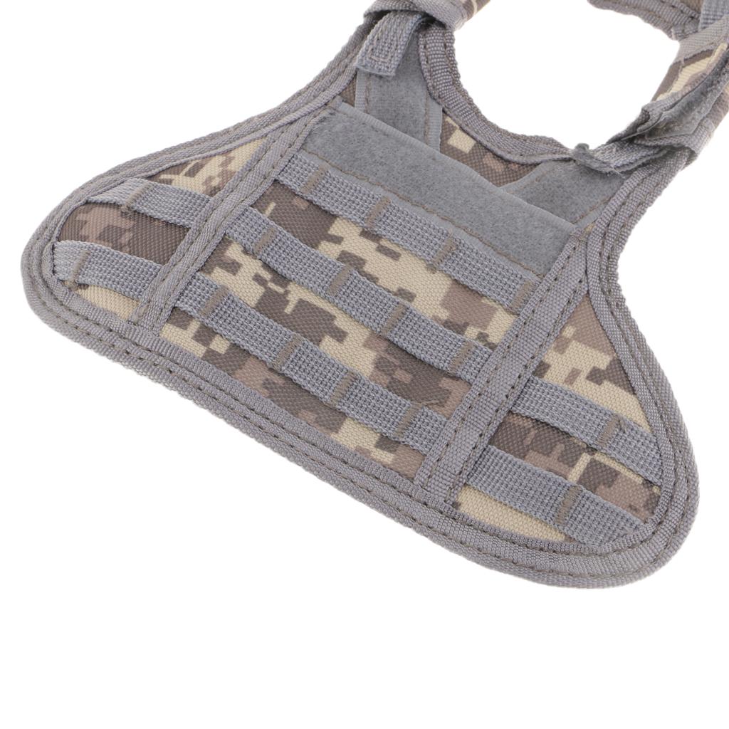 Mini Molle Vest Beer Water Bottle Cooler Carrier Drink Decoration Set ACU