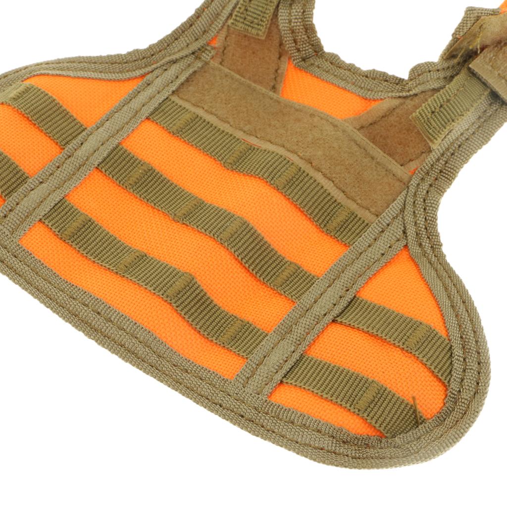 Tactical Beer Vest Miniature Vests Beverage Holder Cooler Orange