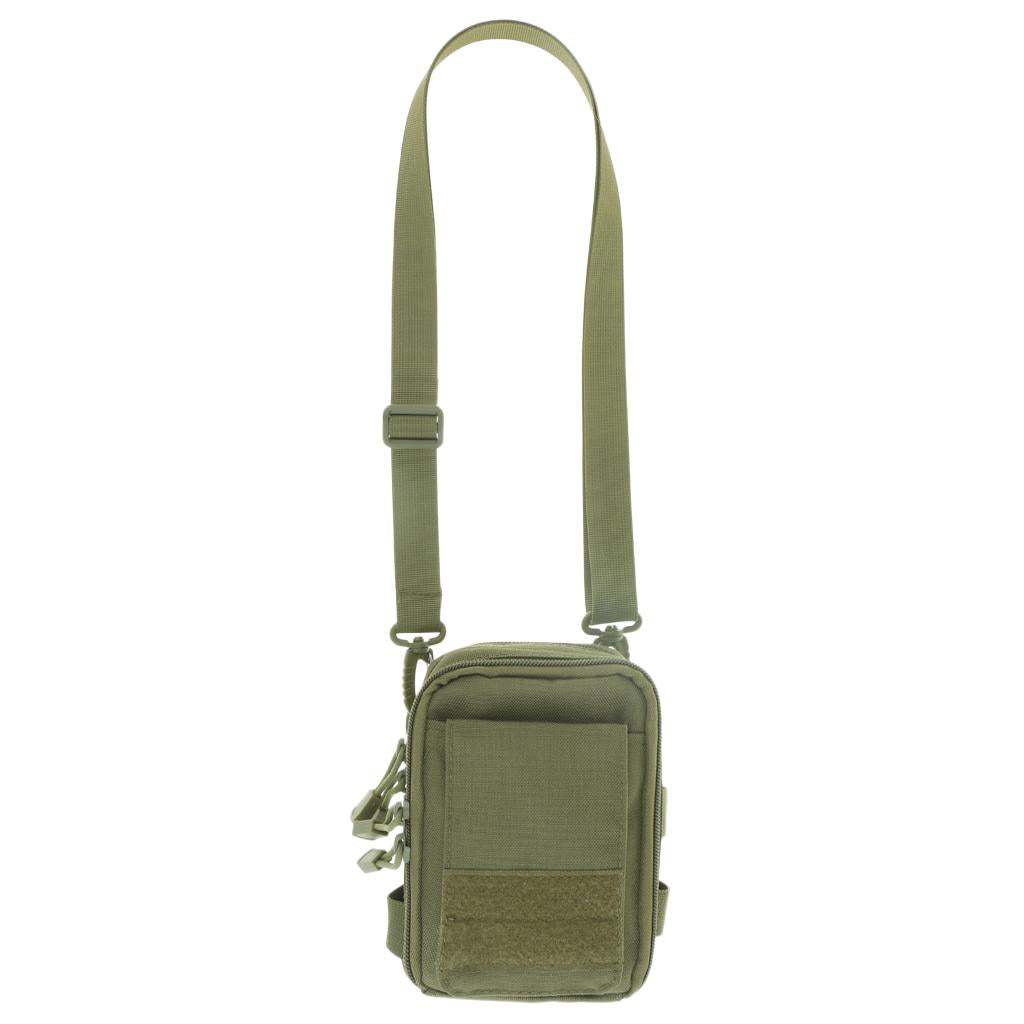 Multipurpose Pouch Bag Molle Utility Pouch Tactical Accessory Bag Army Green