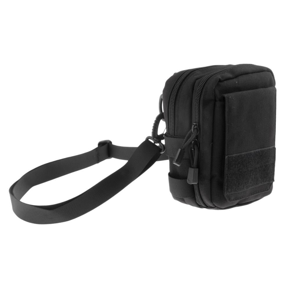 Multipurpose Pouch Bag Molle Utility Pouch Tactical Accessory Bag Black