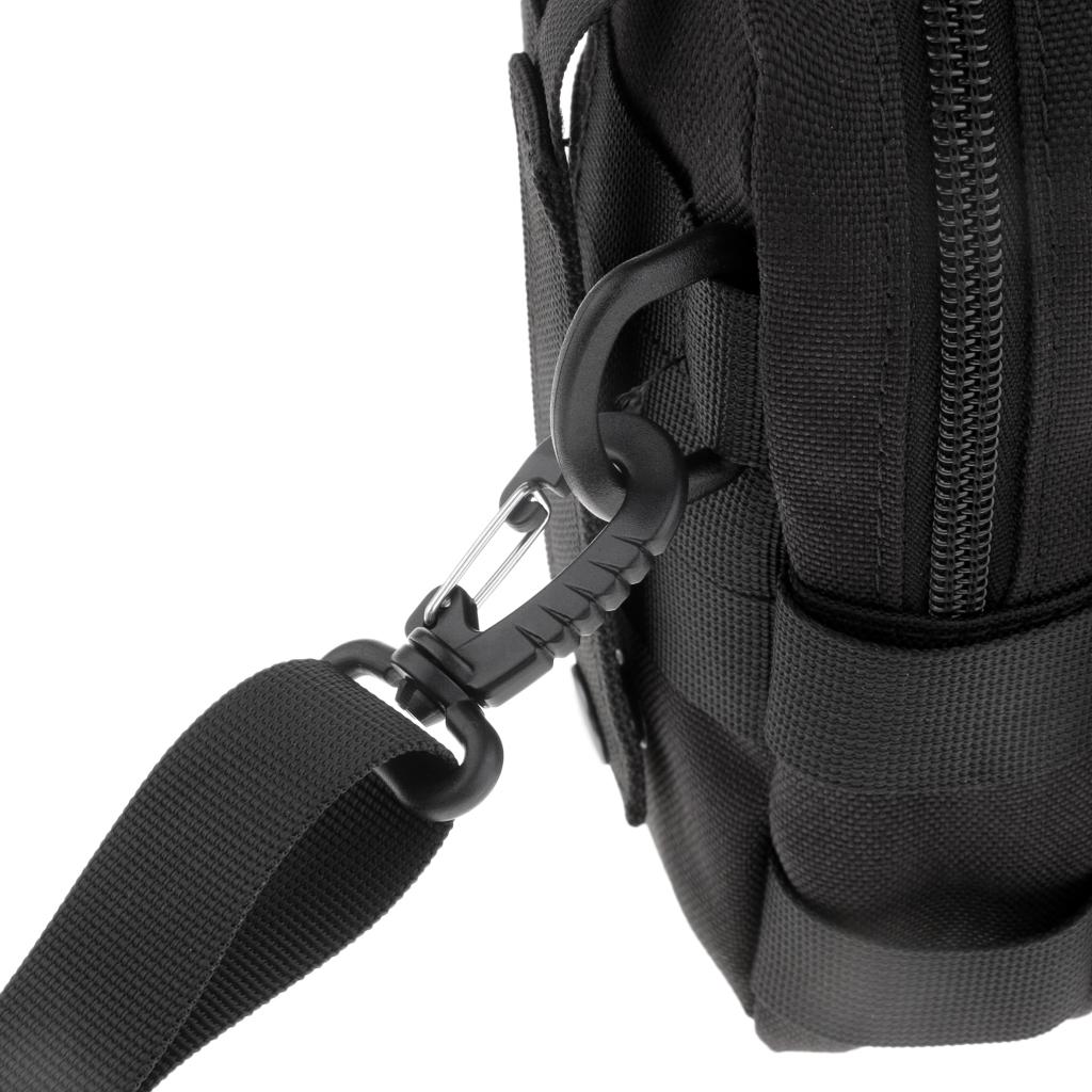 Multipurpose Pouch Bag Molle Utility Pouch Tactical Accessory Bag Black