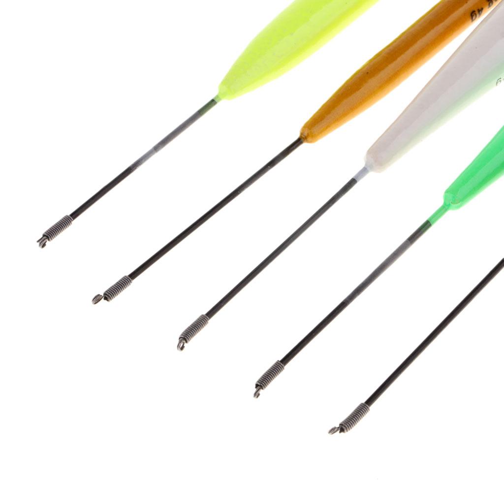 10pcs Fishing Balsa Wood Floats Bobbers Buoy Carp Coarse Fishing Tackle  4g