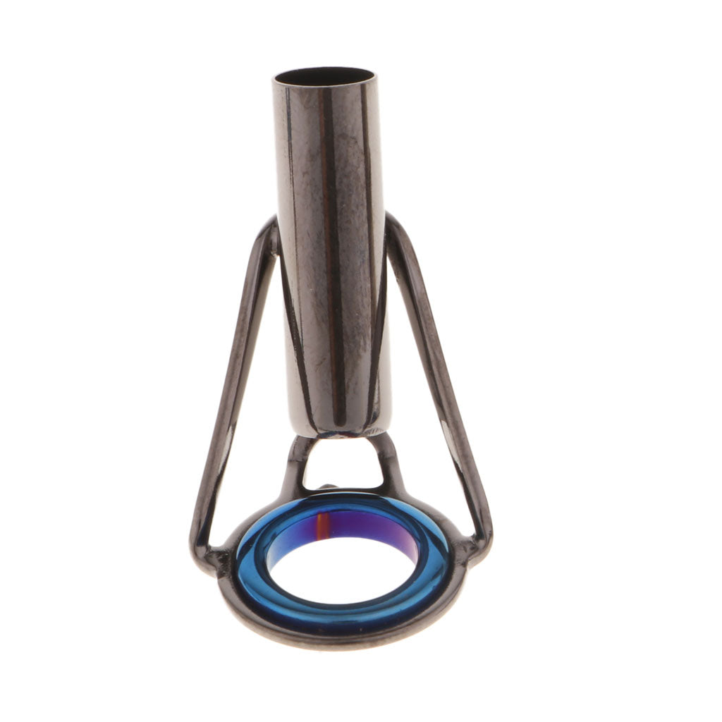 5pcs Fishing Rod Guides Ring Repair Kit Spinning Casting Rod Tip Tops Size 8