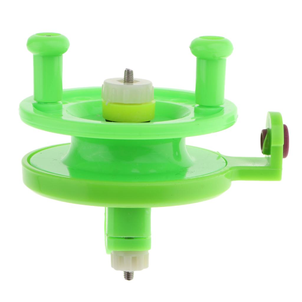 4xMini Fly Fishing Reel Ice Fishing Reel Raft Wheel Right Hand Rod Hole 1.6cm