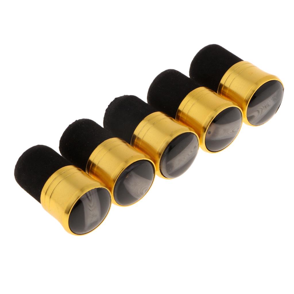 4x5pcs Fishing Rod Pole Butt Caps Front Cover Stopper End Protector 17mm