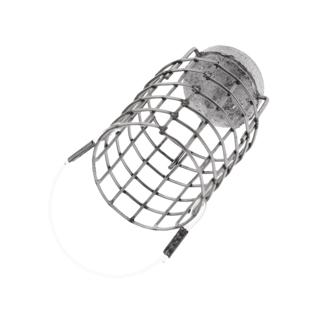Fishing Tackle Accessory Trap Feeder Lure Cage Bait Basket Holder 50g
