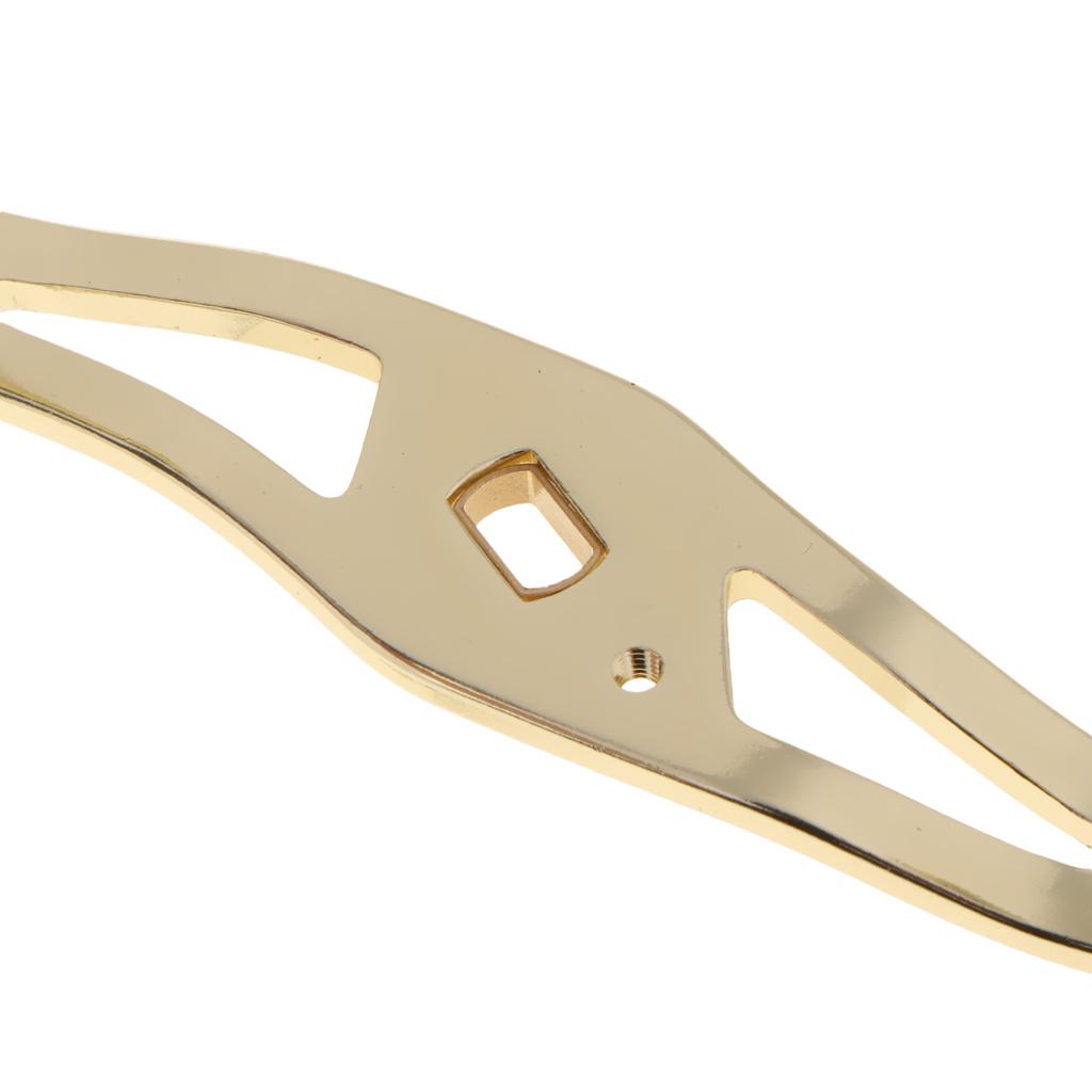 Full Metal Fishing Reel Handle Knob for D/S/A Baitcasting Reels Gold