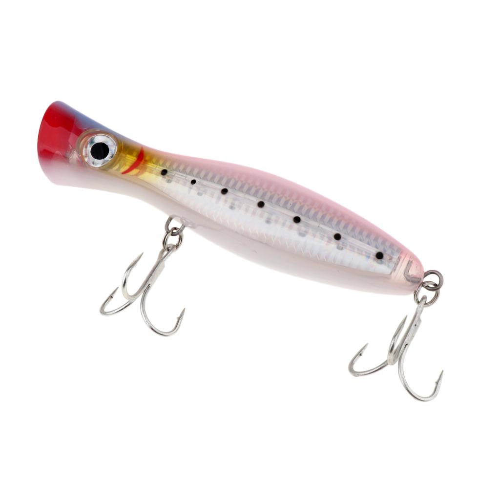 Hard Minnow Fishing lures Crankbait Crank Bait Hook Tackle 16.5cm/90g Pink
