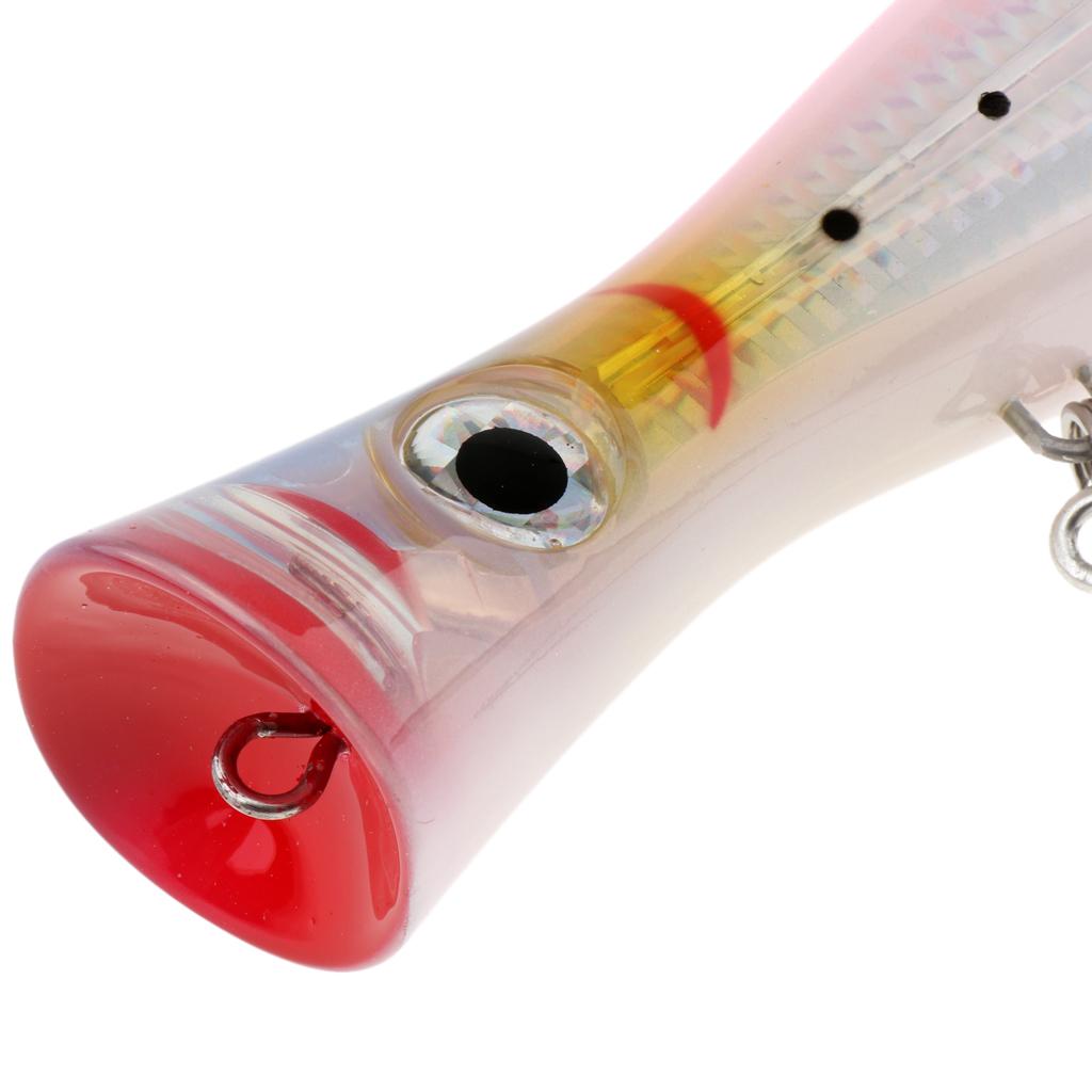 Hard Minnow Fishing lures Crankbait Crank Bait Hook Tackle 16.5cm/90g Pink