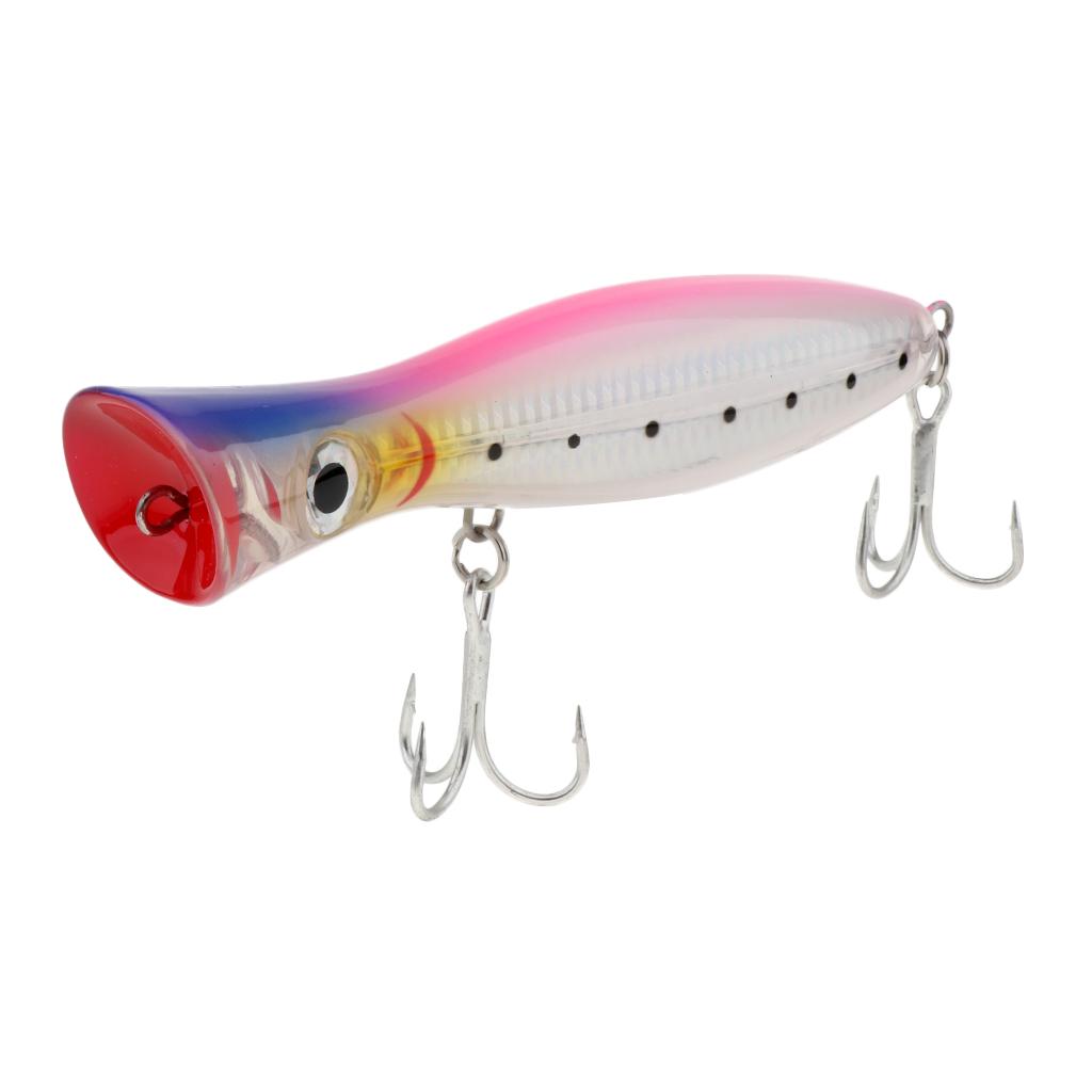 Hard Minnow Fishing lures Crankbait Crank Bait Hook Tackle 16.5cm/90g Pink