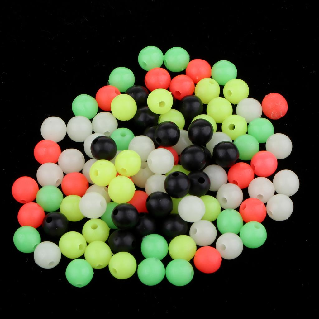 3x200pcs Fishing Beads Carp Fishing Rigs Making Beads Terminal Tackle 8mm