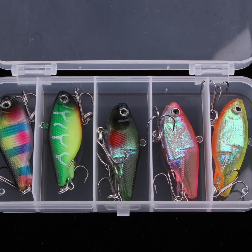 Fishing Lures Set Topwater Hard Baits Minnow Crankbait Pencil VIB Swimbait